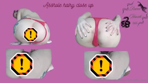Asshole hairy
