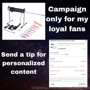 Campaign only for my loyal fans send a tip so we can help with this
