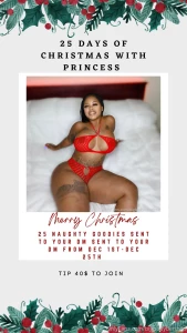 I want to send you something naughty everyday for 25 days join me baby