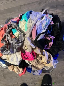 Panties for sale 70 for 5 worn panties 24hrs thongs boy shorts briefs part 1