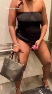 Having some fun in the elevator the other day listen to me moan while