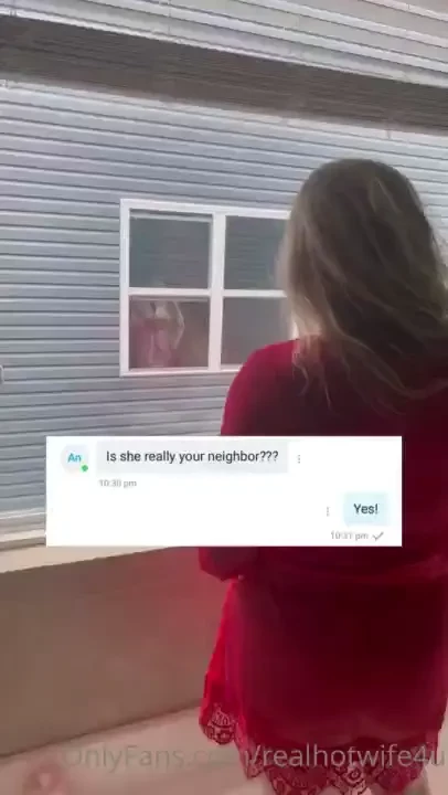 Yes she s really my neighbor with maisushigirl 