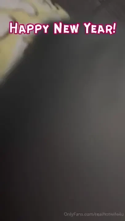 Freshly filmed new years fuck just for you coming into the new year 