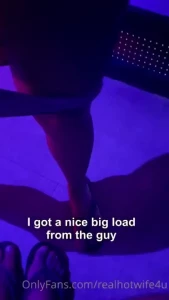 Here s a little video of our fun at the swinger party last night i
