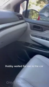Hubby and i happened to be in the area where the guy i date lives