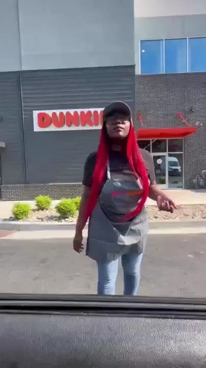 Dunkin donuts fuck he filled all my holes 