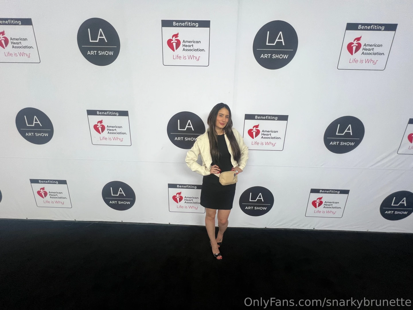 At the la art show to all my newbies tips get pics 