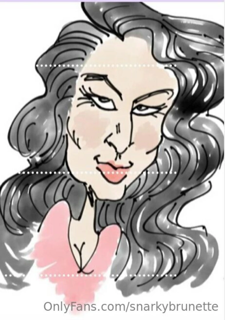 My cartoon face xoxo join my vip its discounted snarkybrunettevip less 