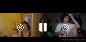 Thenewqueenofcomedyvip amp me snarkybrunettevip went live on our vip
