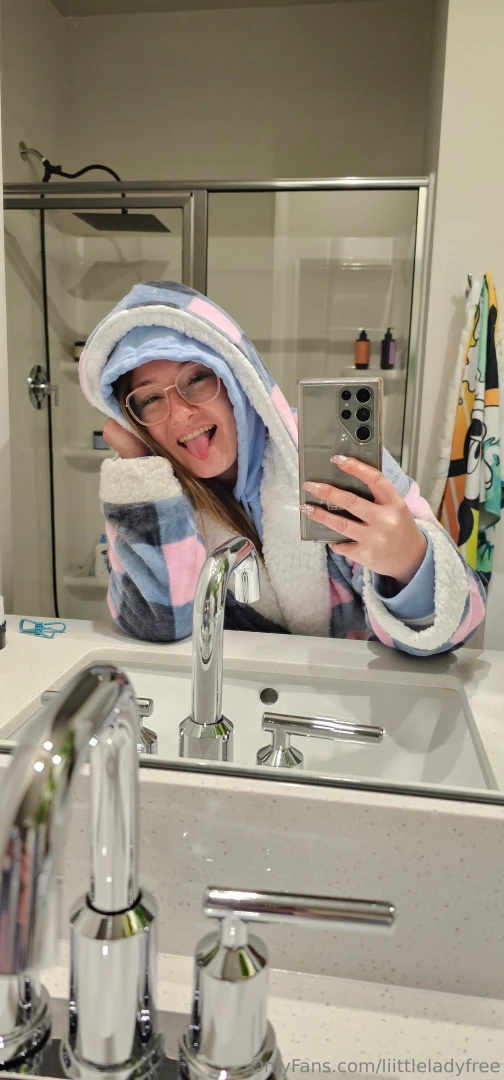 Me in the morning because it s way to cold 