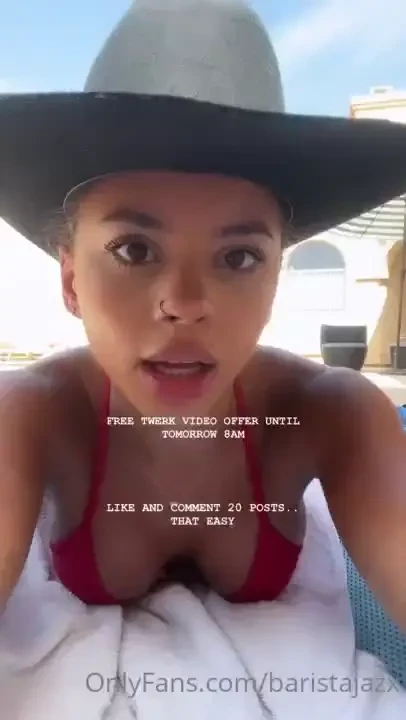 Reminder free twerk video like and comment my last 20 posts offer 