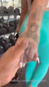 I couldn t afford to pay my trainer so we came to an agreement i took