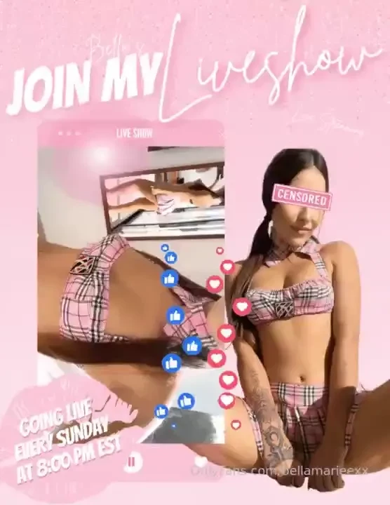 Babe i am back doing my weekly liveshows i will be going live every 