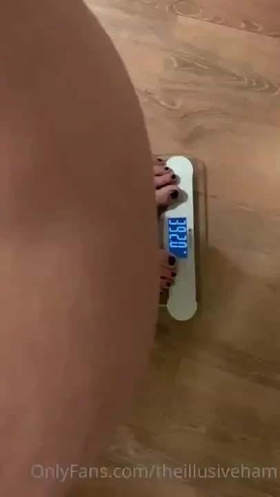 After a nice full day of eating this is what the scale says and i had part 1 