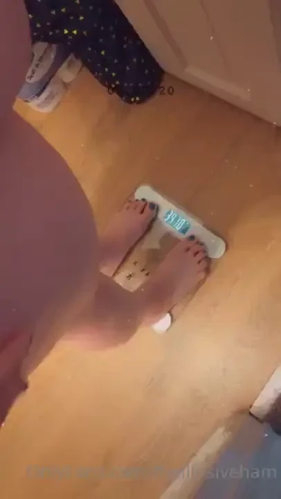 Oh and uhh by the way- i got a new scale it turns out i ve definitely 