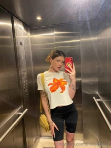 Apparently i love my car so much that i subconsciously leave all the