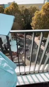 Omg i just fucked one of my best students on the balcony of his