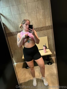 Whoever tips me the most will get a free strip video from todays gym