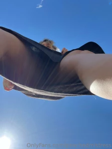 You want to see up my skirt