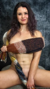 I really enjoyed this sensual sexy photoshoot with just a scarf part 2