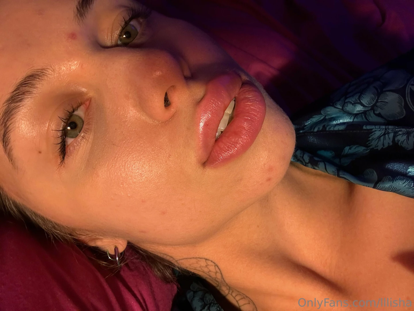 You can kiss these lips or keep them busy somehow else 