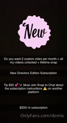 Directors edition my most exclusive subscription perfect for the fans 