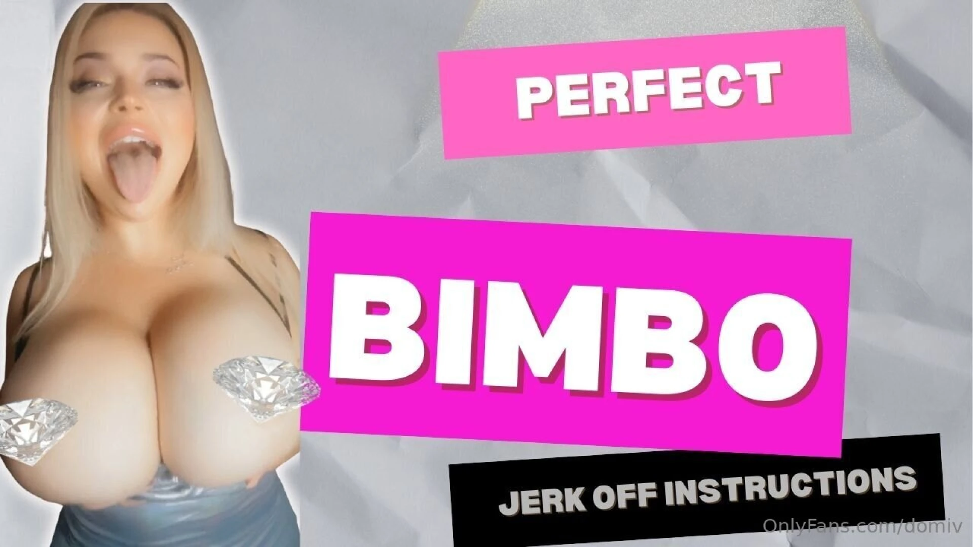 New check your dm perfect bimbo jerk off instructions i m so perfect 