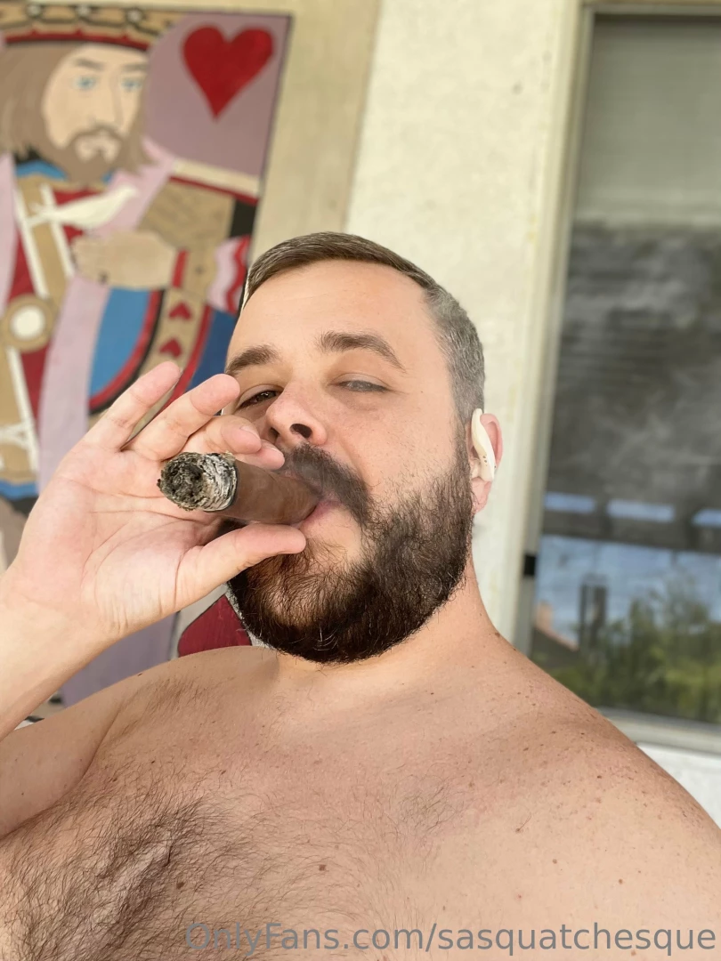 Nice smoke on the patio 