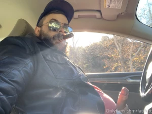 New year hike - smoked a cigar and jerked off in my car for a while on part 1