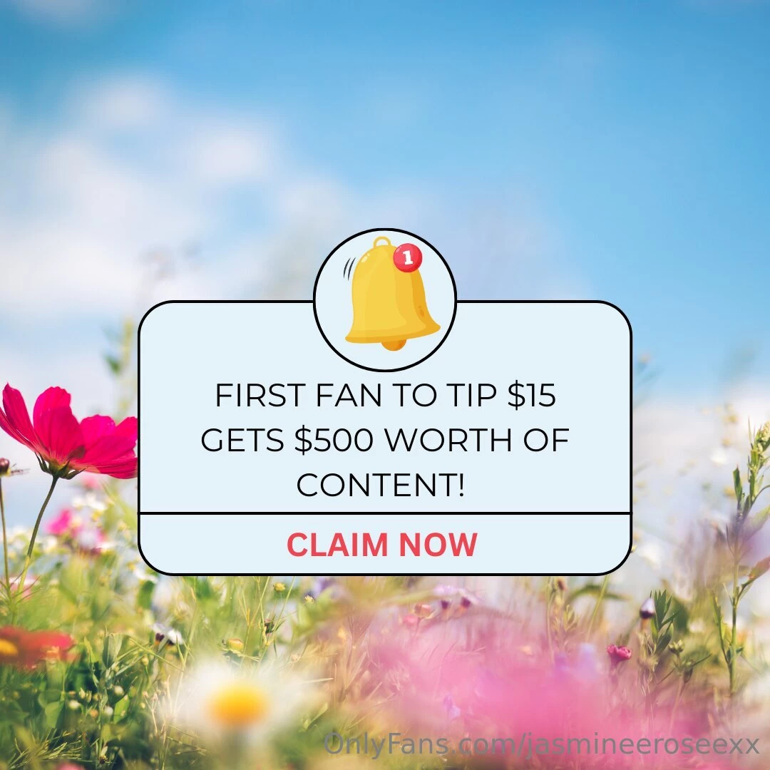 First fan to tip 15 gets 500 worth of free content part 2 