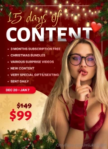 From december 20th to january 7th get ready for a magical surprise