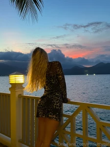 Watching the sunset and soaking up today s vibes