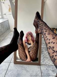 How do you like my wild-printed stockings
