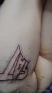 B g bottomless tattoo session - full length tattooing bottomless no part 1