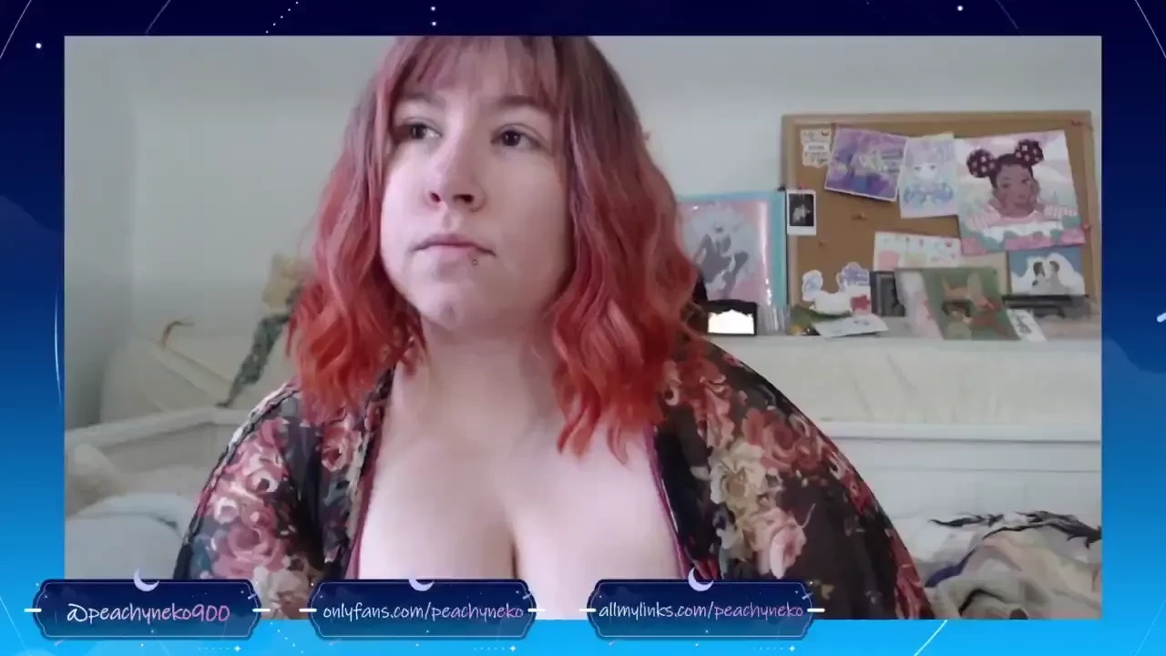 Peachy s got new titties check out todays livestream announcement 