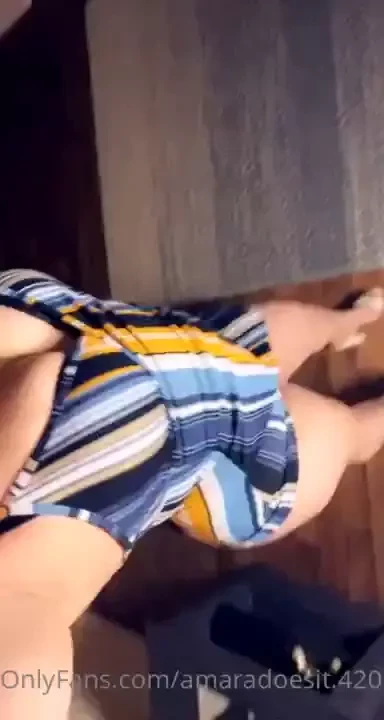 Watch me get undressed in my romper 