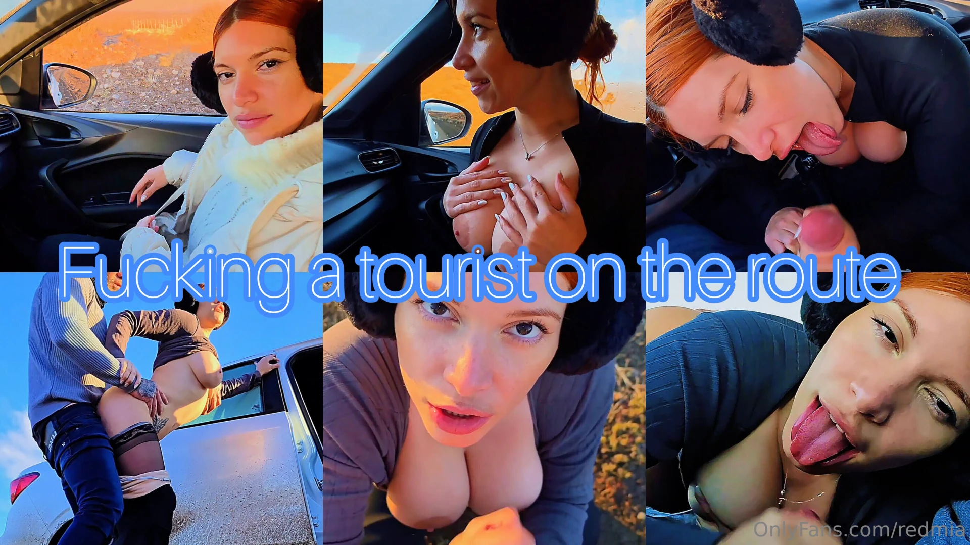 New blowjob in the car and fucks me outdoor 12min - 18 99 se la 