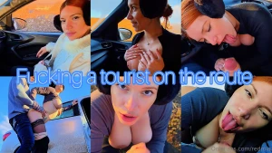 New blowjob in the car and fucks me outdoor 12min - 18 99 se la