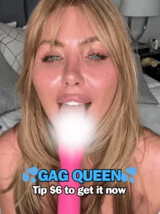 This is so messy and dirty i suck and shove your cock so far down my