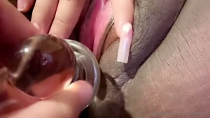 Love fucking myself with my new toyyy part 1