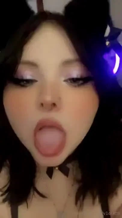 New set is out now watch a cute lil kitten gag on my new 15inch dildo 