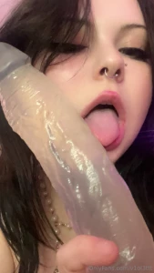 Posted a few clips of me taking this dildo as hard as i can on twt amp part 1