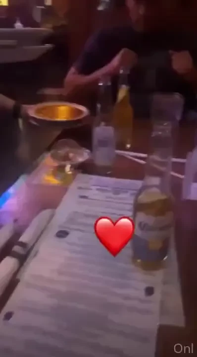 Rare evening out 