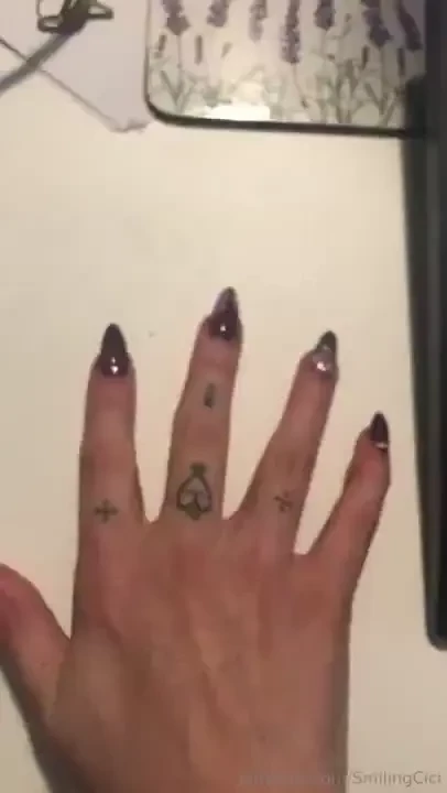 Olive the way my nails look send and receive 15 jerk off instruction 