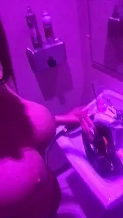 Video- at the club getting ready for the stage 