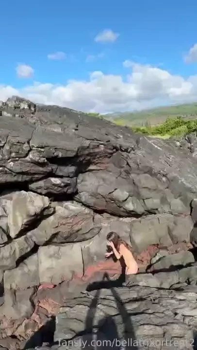 One of my besties took me to this like cove spot on the coast with the part 9 