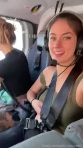 A little helicopter flashy-flash with the epic adventure babe part 3
