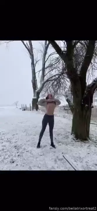 The first snow of the season finally happened it was coming down hard part 10 