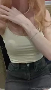 Waiting for my burger public video outdoors cute young girl sexy part 4