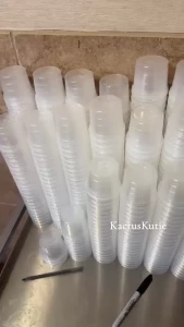I wish i could fill all of these cups up pee girlpee pissing piss